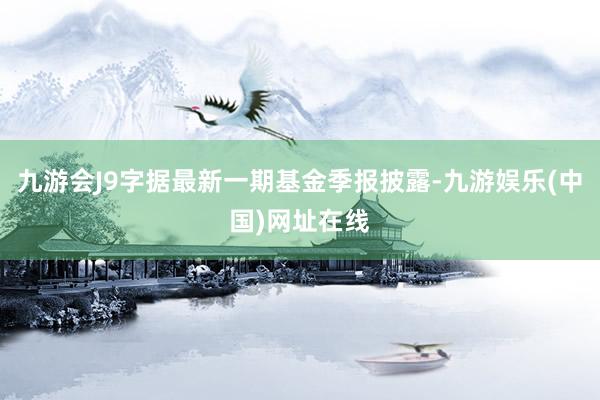 九游会J9字据最新一期基金季报披露-九游娱乐(中国)网址在线